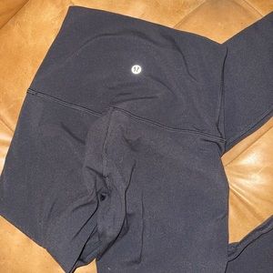 Lululemon high-high rise align leggings 7/8